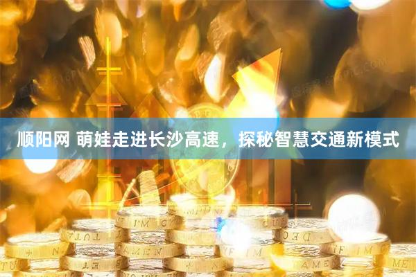 顺阳网 萌娃走进长沙高速，探秘智慧交通新模式