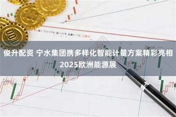 俊升配资 宁水集团携多样化智能计量方案精彩亮相2025欧洲能源展